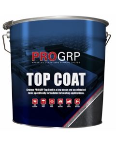 Pro 25 GRP Topcoat 10Kg Dark Grey Fire Retardant Cromar