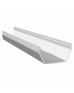 4M Gutter White Square Freeflow