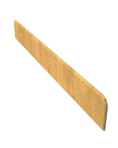 Fascia End Caps Irish Oak 250mm Freefoam