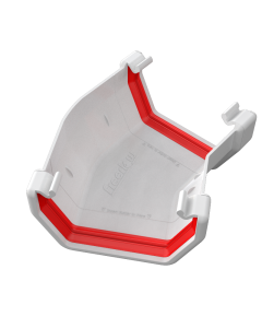 135 Angle White Square Freeflow