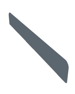 300mm Fascia End Cap Dark Grey Freefoam Colormax