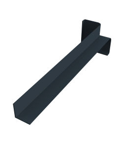 Internal Corner Anthracite Grey Grain 300mm