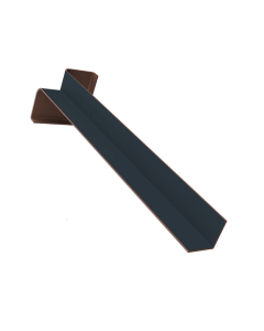 300mm Internal Fascia Corner Anthracite Grey Colormax