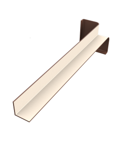 Internal Corner Cream Grain 300mm