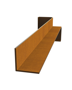 Internal Corner Golden Oak 300mm