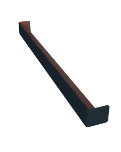 Double Corner Foiled Anthracite Grain 600mm