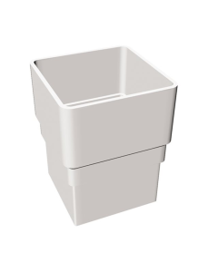 Pipe Connector White Square Freeflow