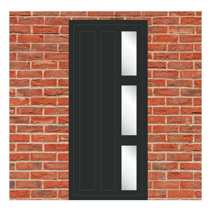 GBP Hoy 3 Single Door Timber Alternative White GBP