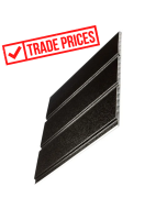 300mm Budget Hollow Black Ash 5M SOFFIT USE ONLY