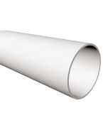 4M Downpipe White Round Freeflow