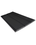 300mm Premium Hollow Soffit Black Ash 5M